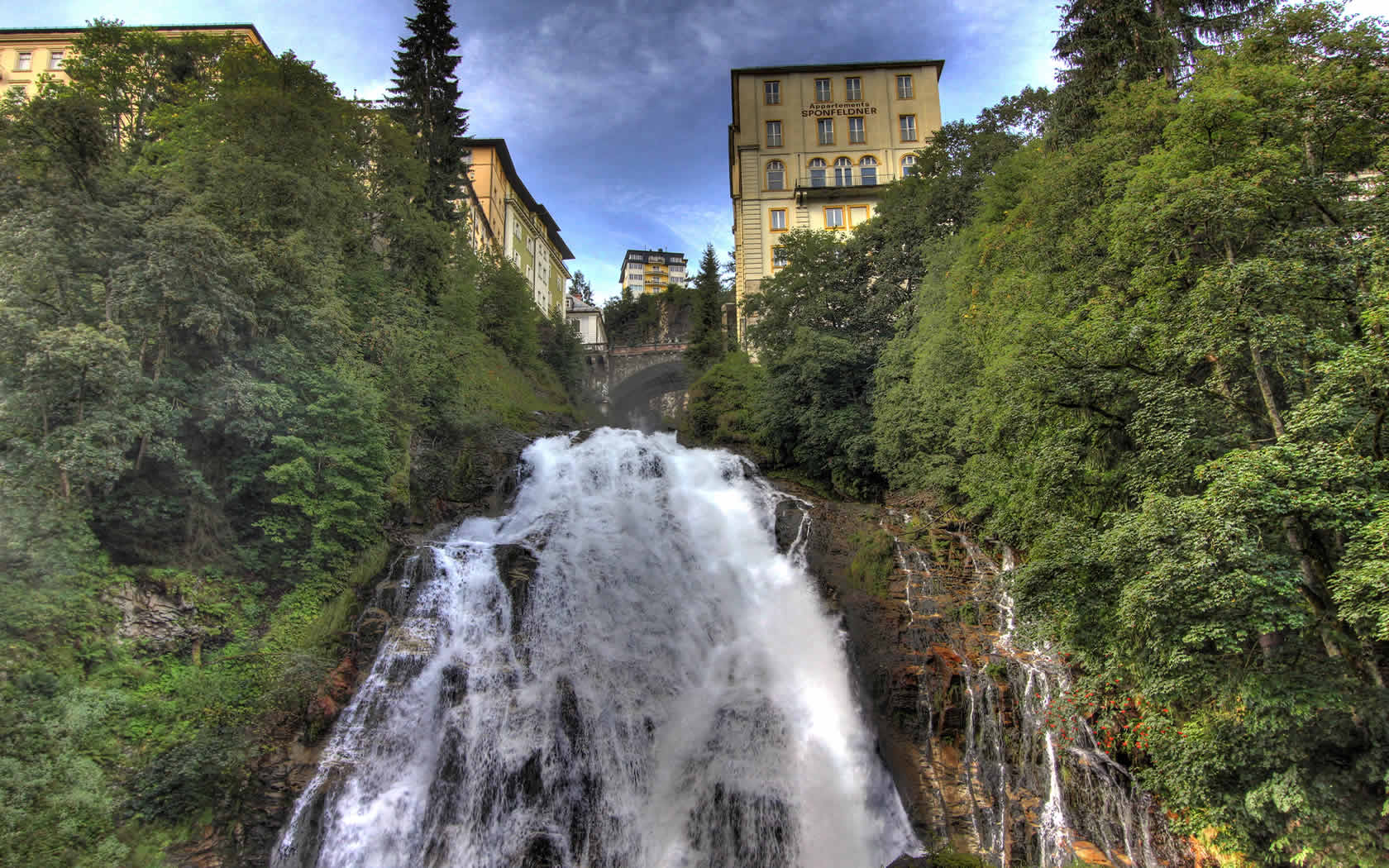 Der Gasteiner Wasserfall Das Wahrzeichen Von Bad GasteinHotel Tirol